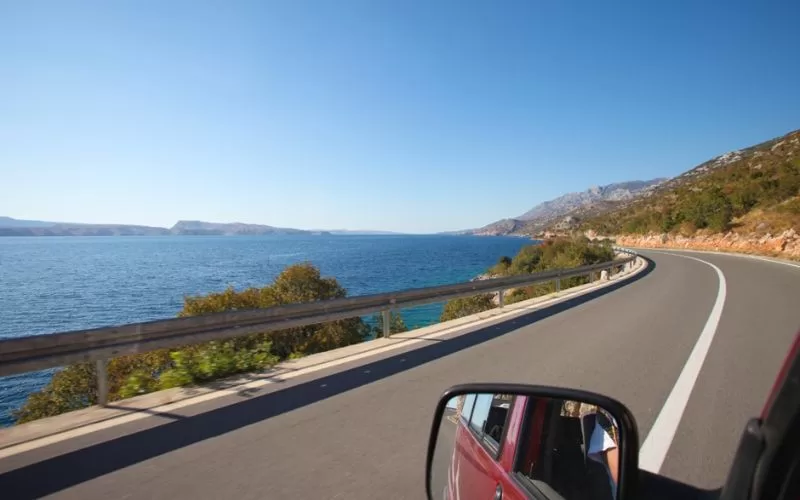 Scenic Drive on Coastal Cadillac