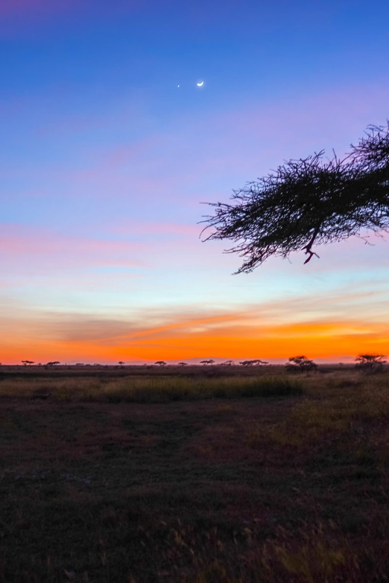 Under the African skies in Tanzania